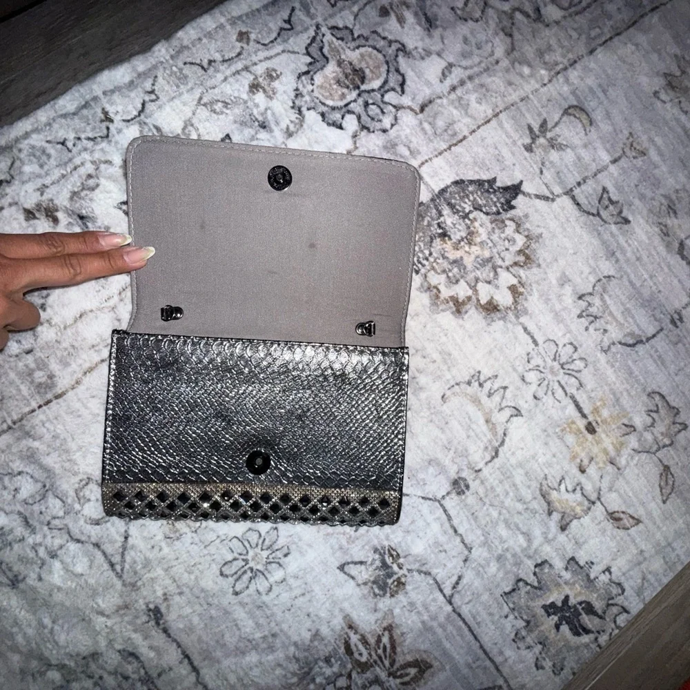 Black Studded Clutch - Picture 3 of 3